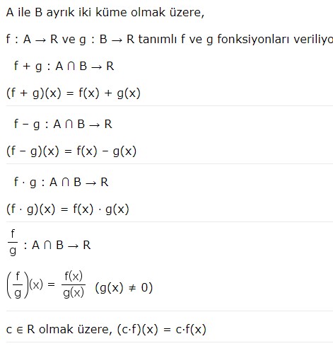 Fonksiyonlar Konu Anlatımı